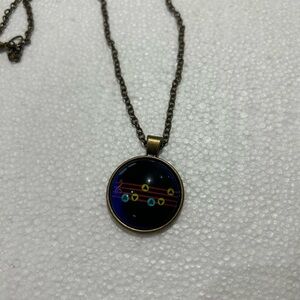 Zelda Song of Storms Necklace